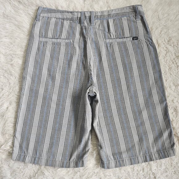 Vans Men’s Gray Striped Shorts Size 32 - Picture 9 of 10